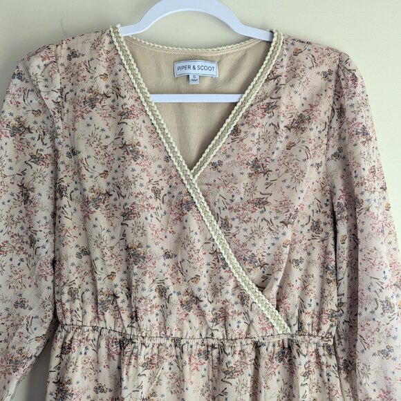 Piper & Scoot prairie cottagecore maxi dress - Picture 3 of 8